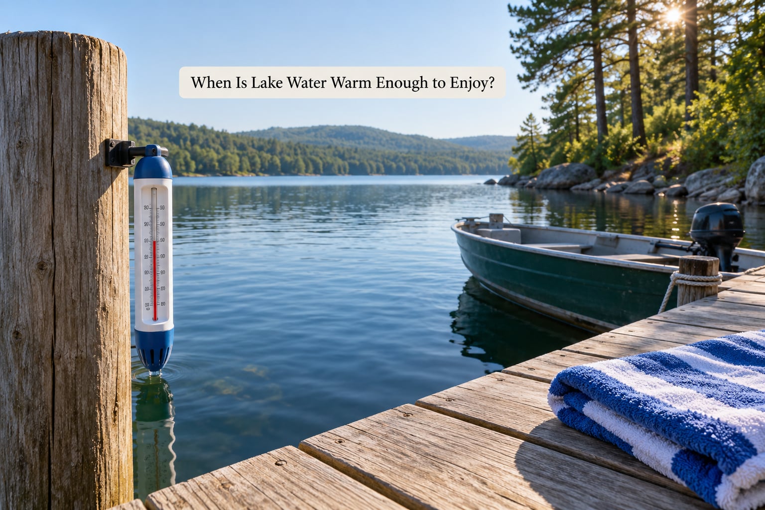 When Is Lake Water Warm Enough to Enjoy?