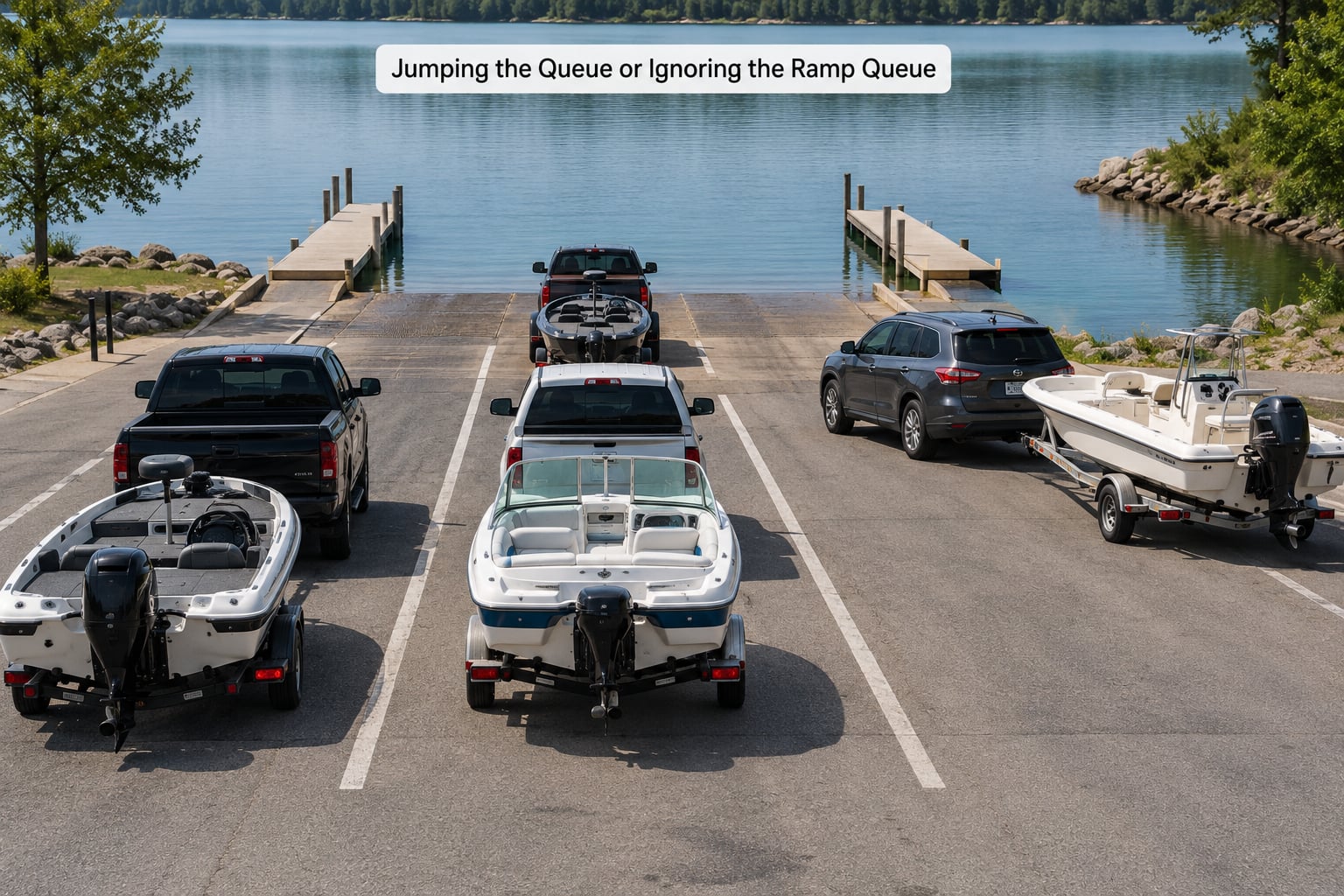 Jumping the Queue or Ignoring the Ramp Queue