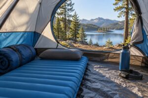 how to sleep better in a tent