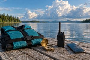 how to read weather on a lake