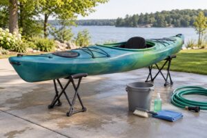 how to clean a kayak after lake use