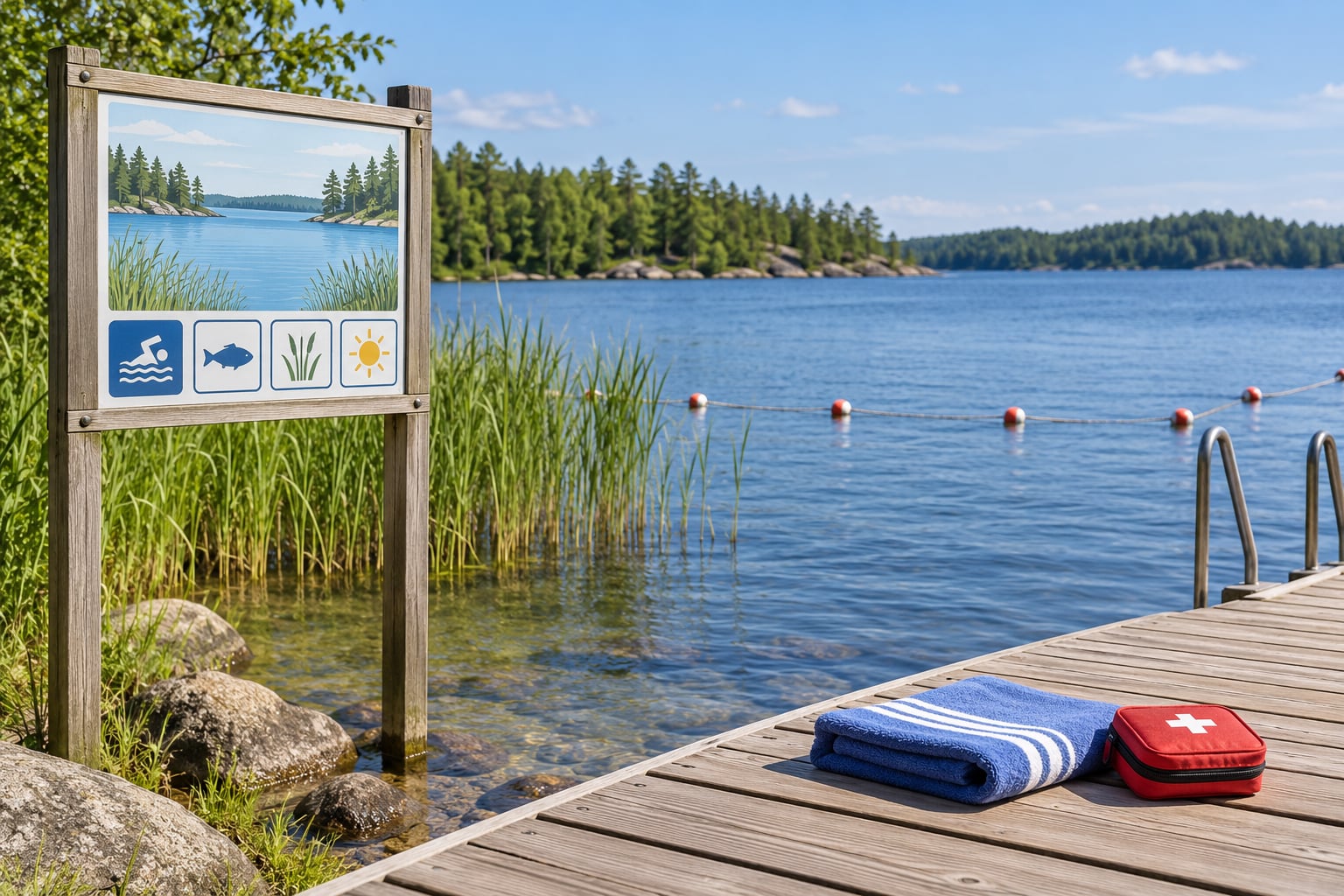 how to avoid swimmer's itch in a lake