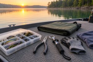 how to handle a toothy fish safely