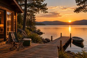 how to choose a lake house rental