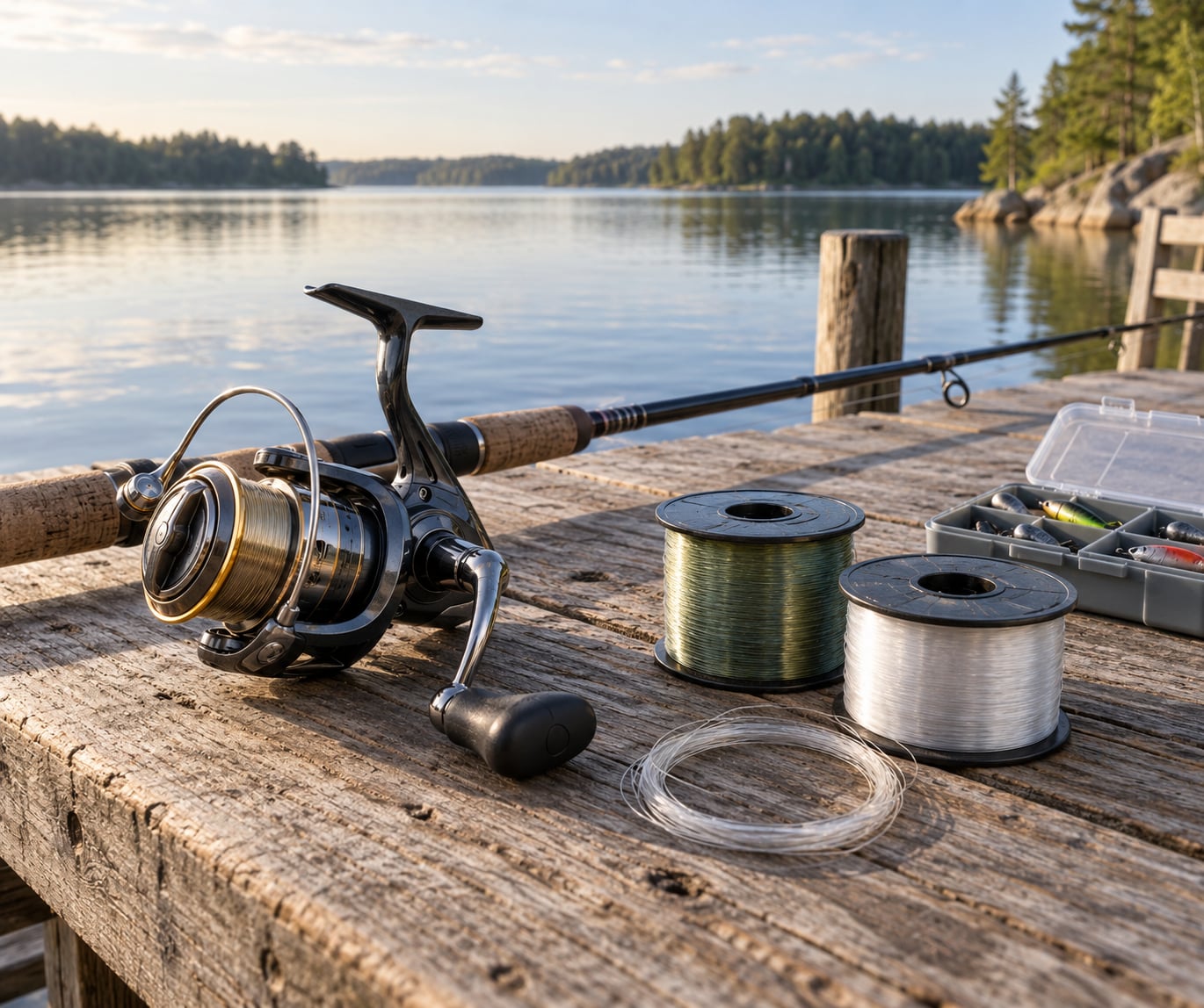 how to choose fishing line for lake fishing