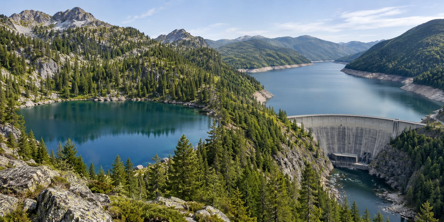 difference between a lake and a reservoir