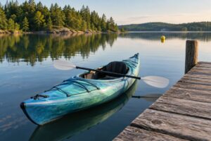 how to paddle a kayak straight