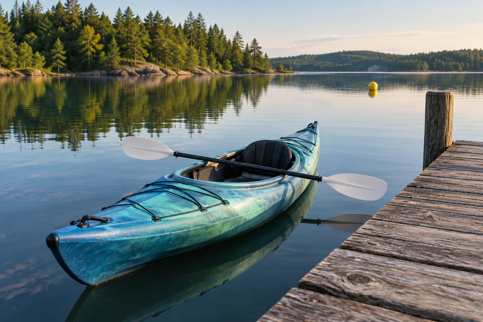 how to paddle a kayak straight