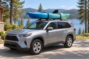 how to tie down a kayak on a car