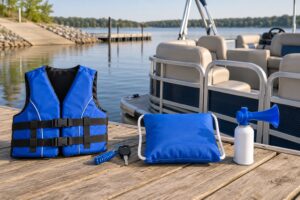 how to drive a pontoon boat for the first time