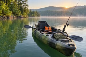 how to fish safely from a kayak