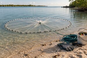 how to use a cast net legally