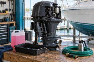 how to winterize a boat engine