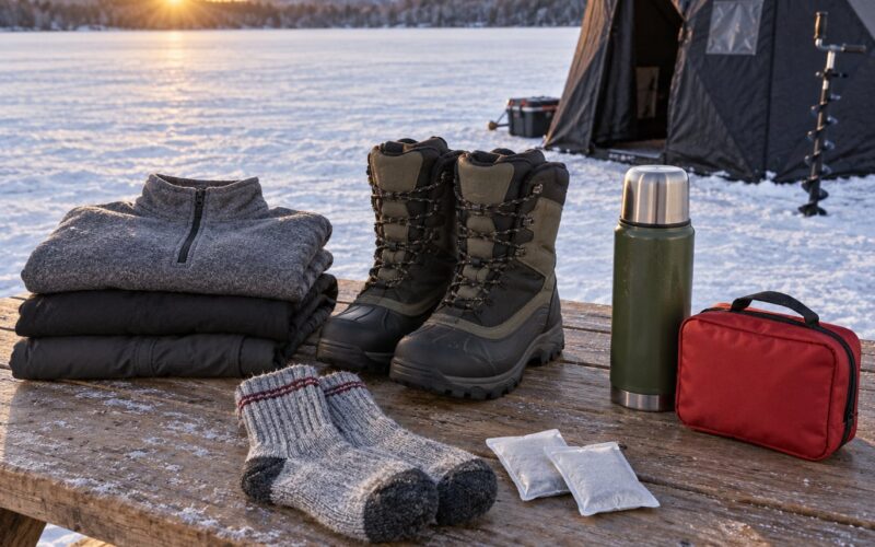 How to Stay Warm Ice Fishing All Day (October 2026)