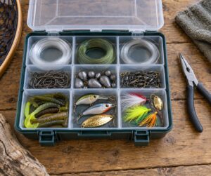 how to organize a tackle box