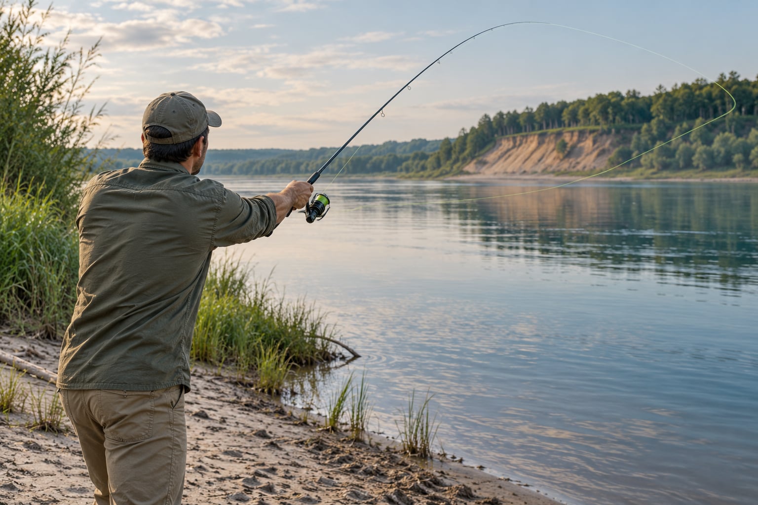 how to cast farther from shore
