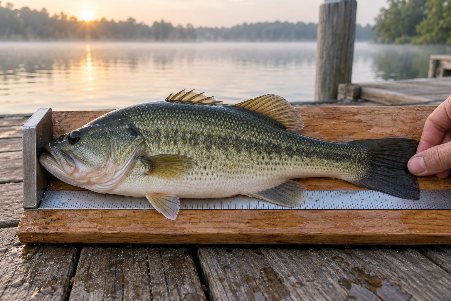 how to measure a fish correctly