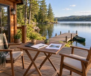 how to split a lake house rental with friends