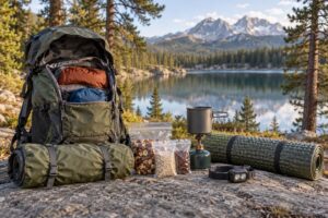 how to pack for a first camping trip