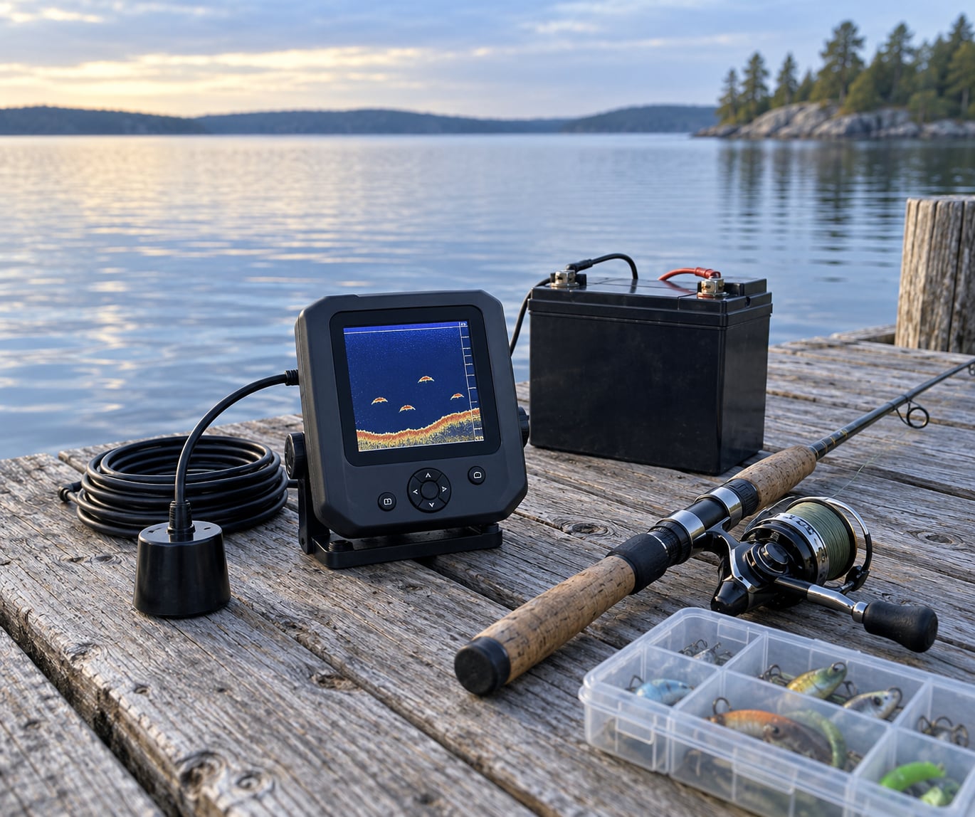 how to find fish with a cheap fish finder