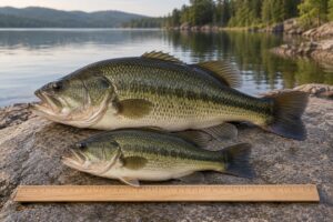 how to tell the difference between largemouth and smallmouth bass