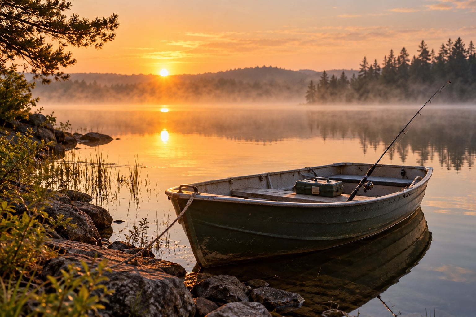 best time of day to fish a lake