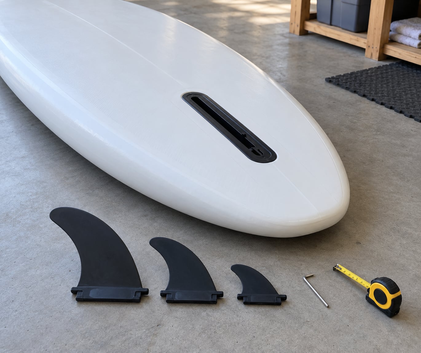 how to choose paddleboard fin setup