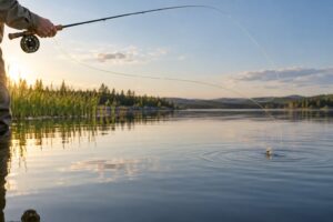 how to cast a fly rod on still water