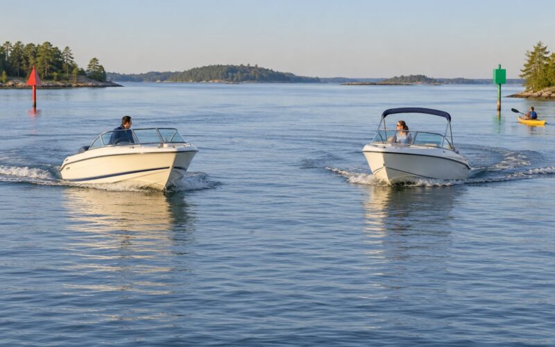 Boating Right of Way Rules Explained: US Guide (2026)
