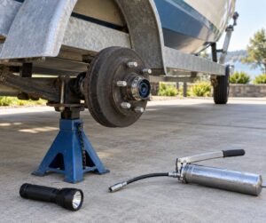 how to check trailer bearings before a trip