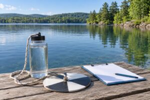 how water quality is tested in lakes