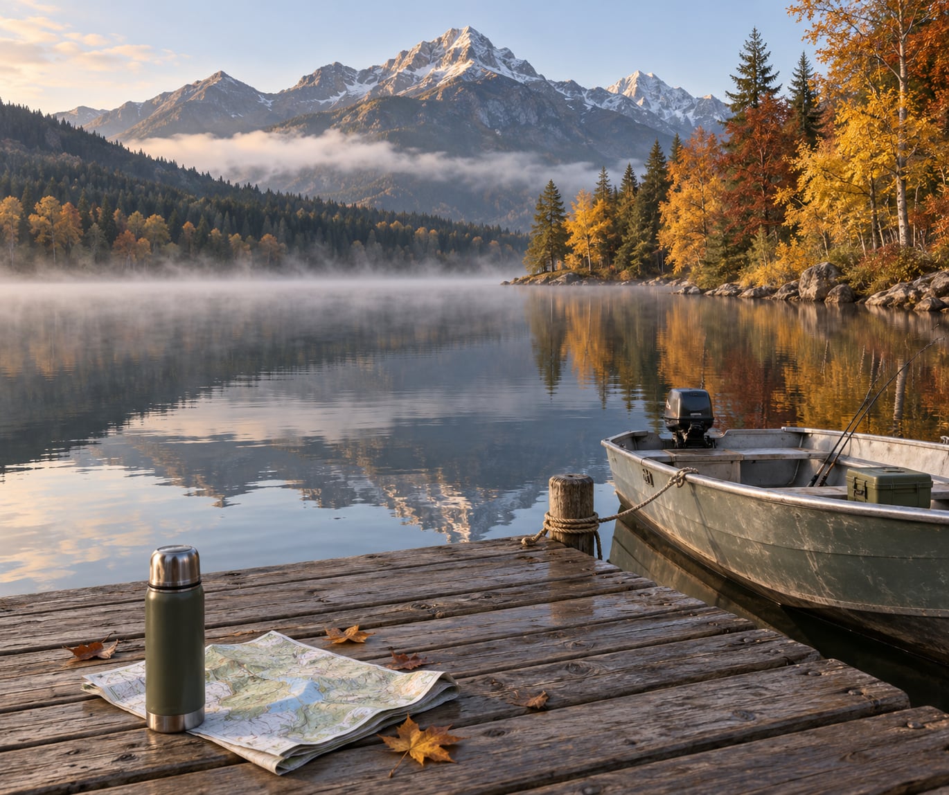 how to plan a lake trip in the shoulder season
