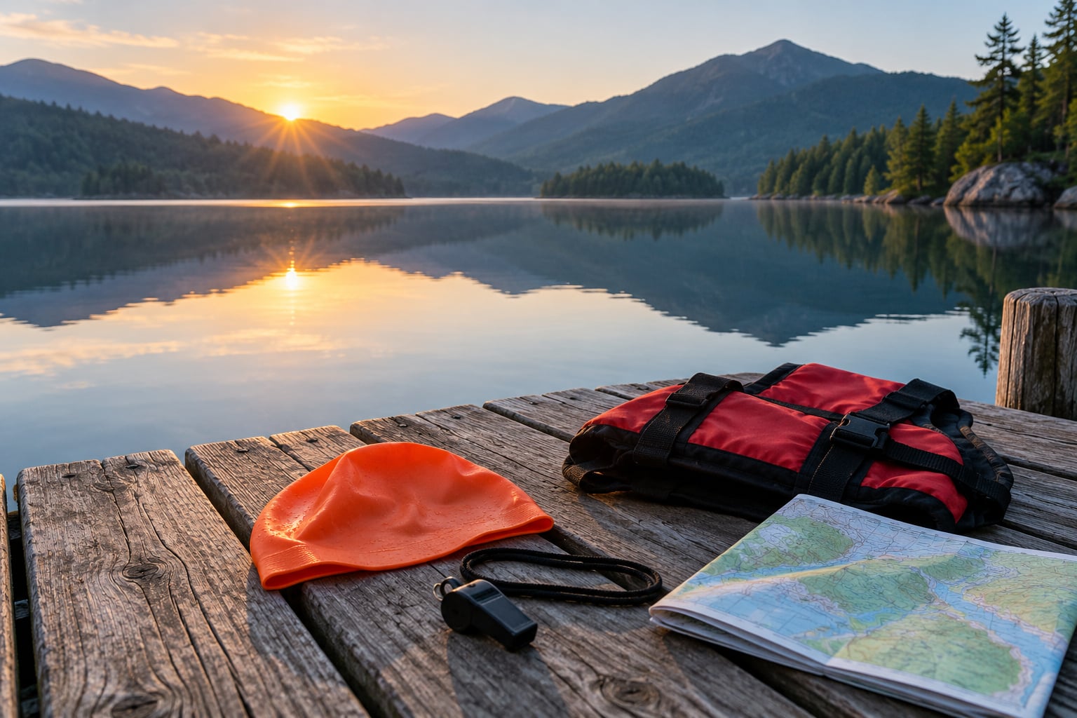 how to swim safely in open water