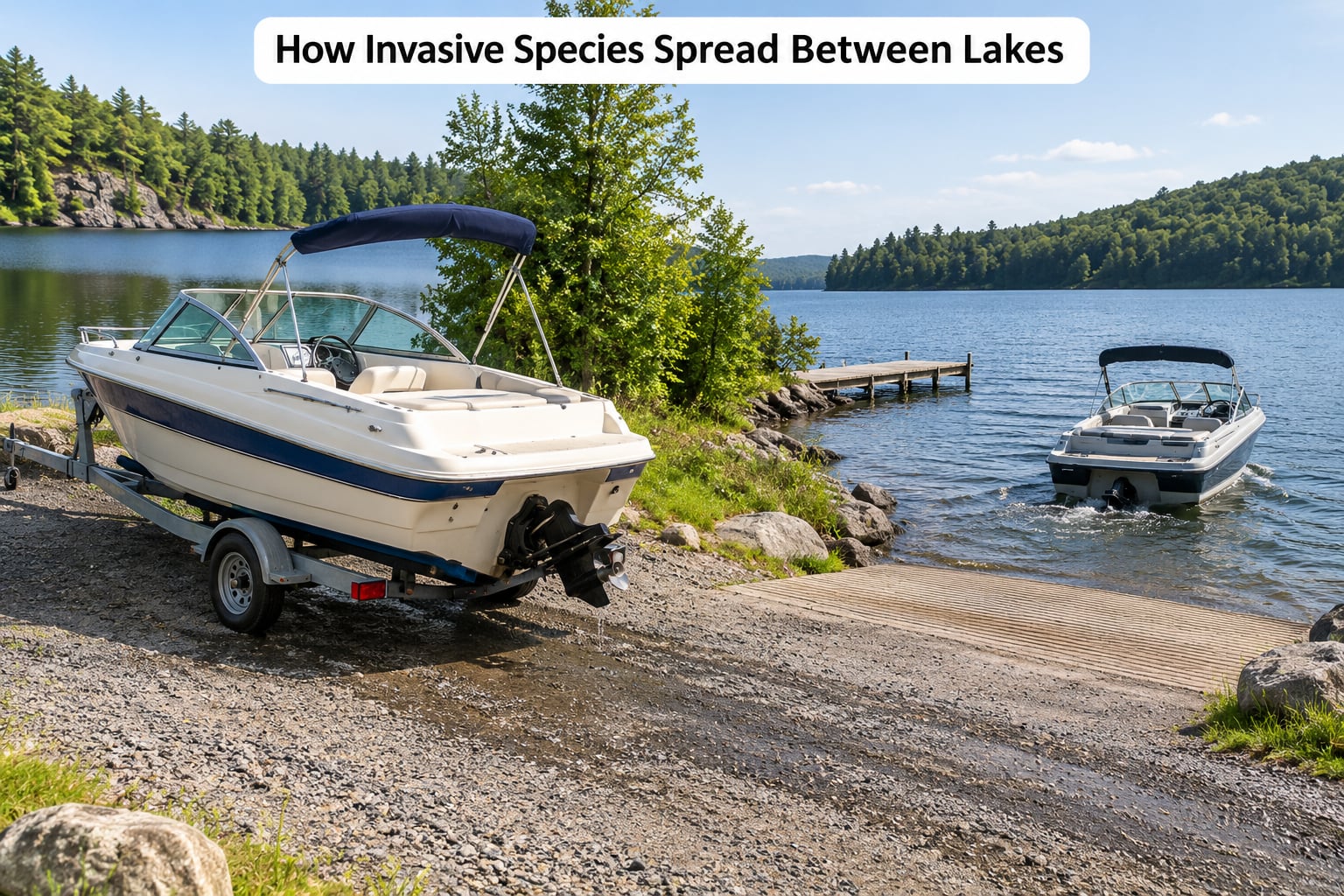 How Invasive Species Spread Between Lakes