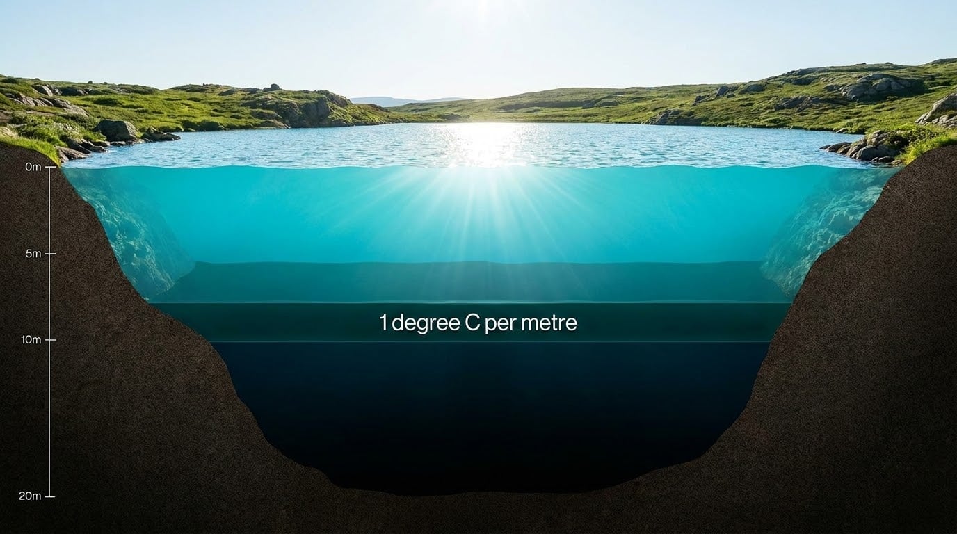 What a lake thermocline actually is
