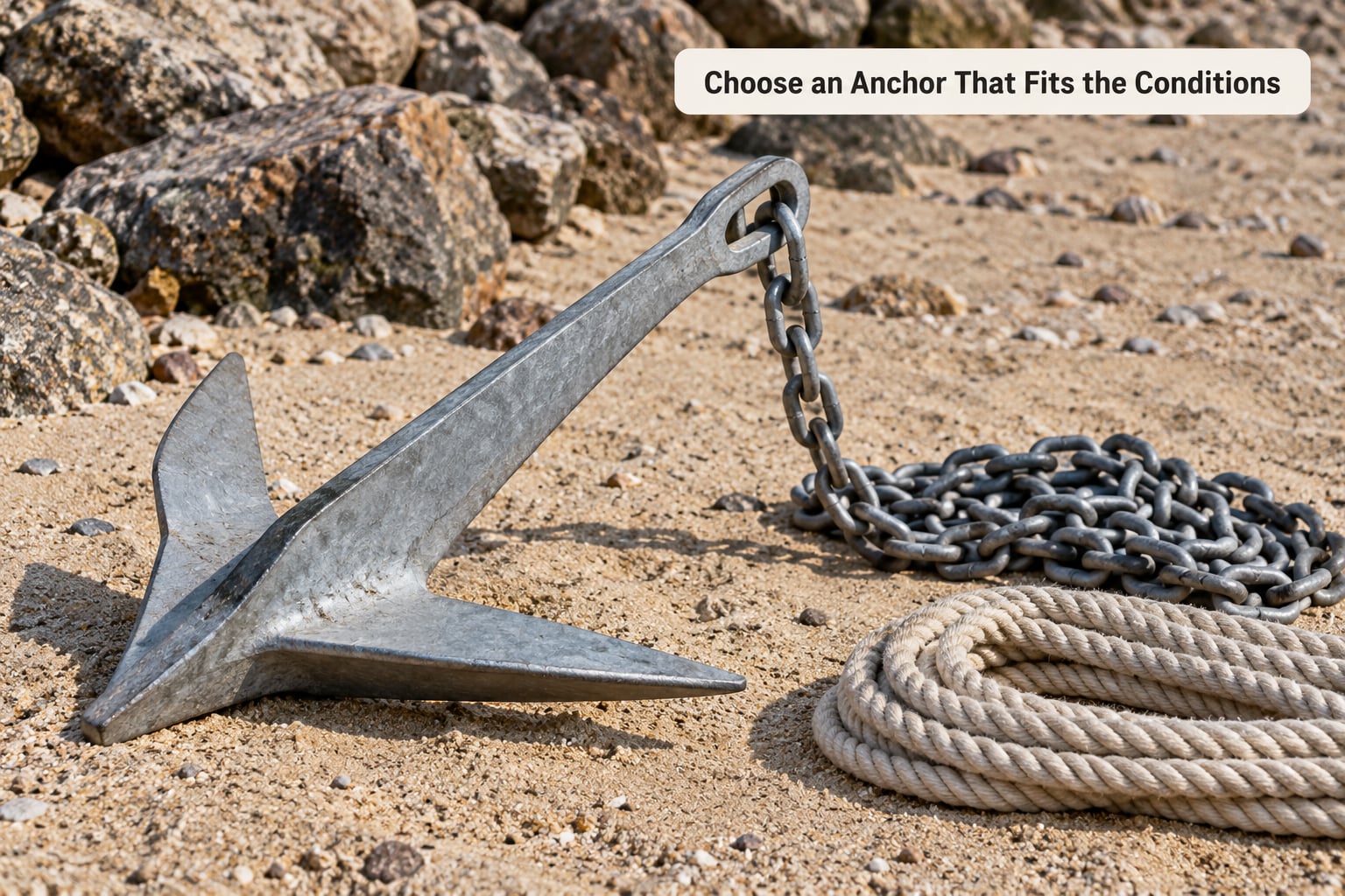 Choose an Anchor That Fits the Conditions