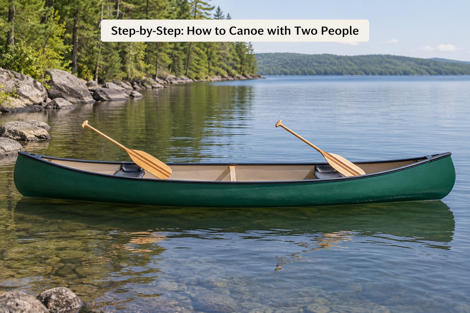Step-by-Step: How to Canoe with Two People