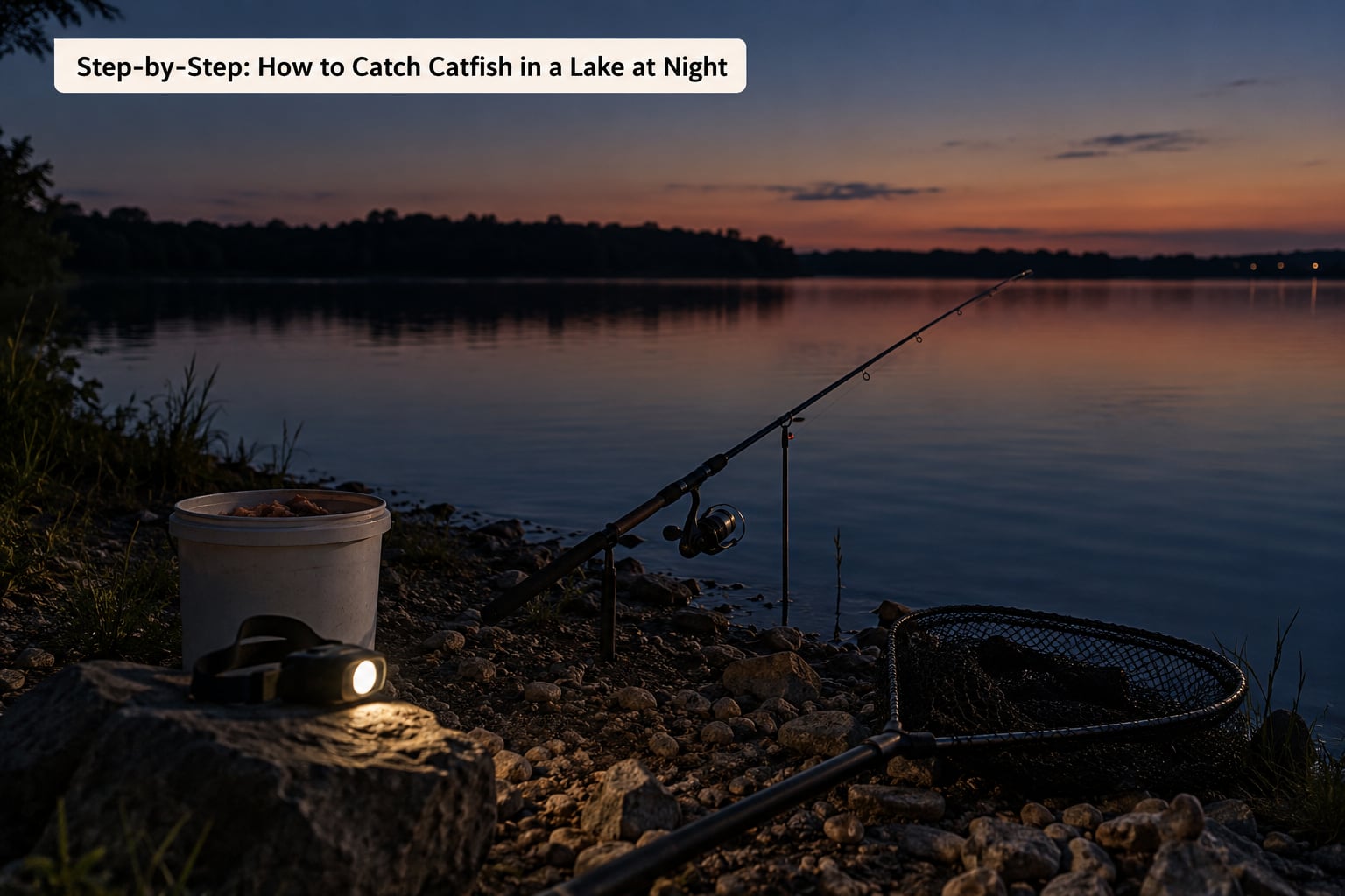 Step-by-Step: How to Catch Catfish in a Lake at Night