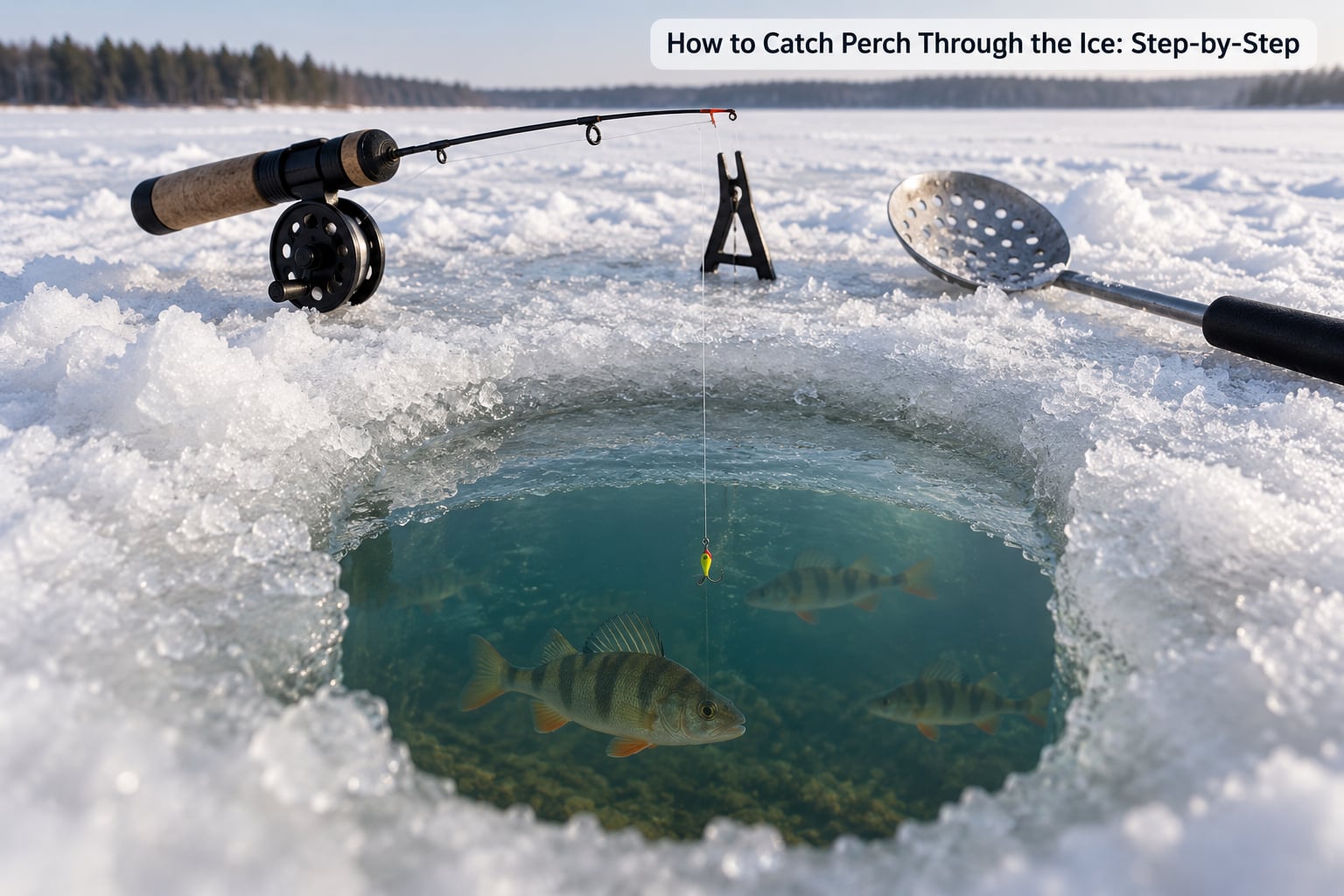 How to Catch Perch Through the Ice: Step-by-Step