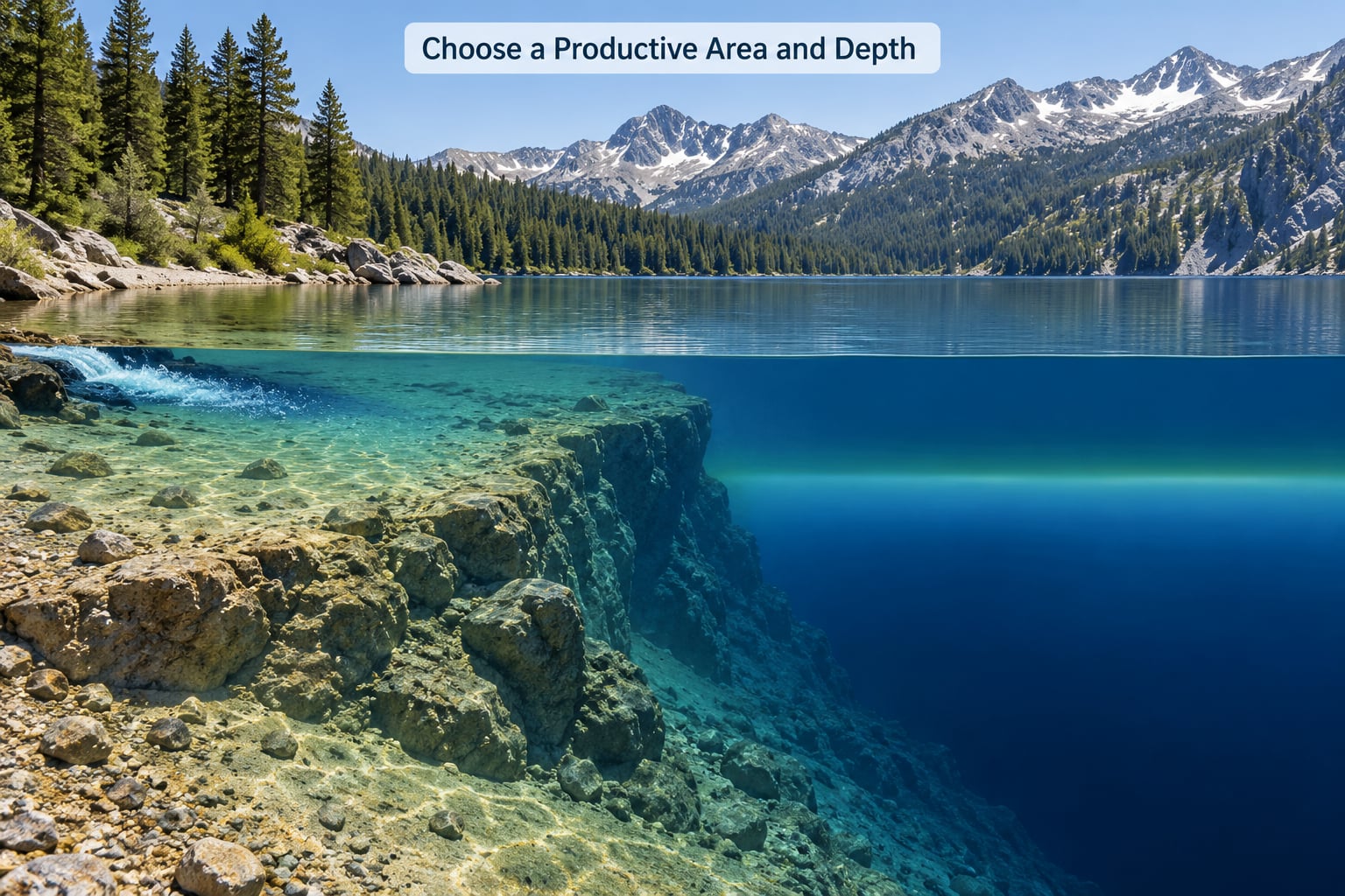 Choose a Productive Area and Depth