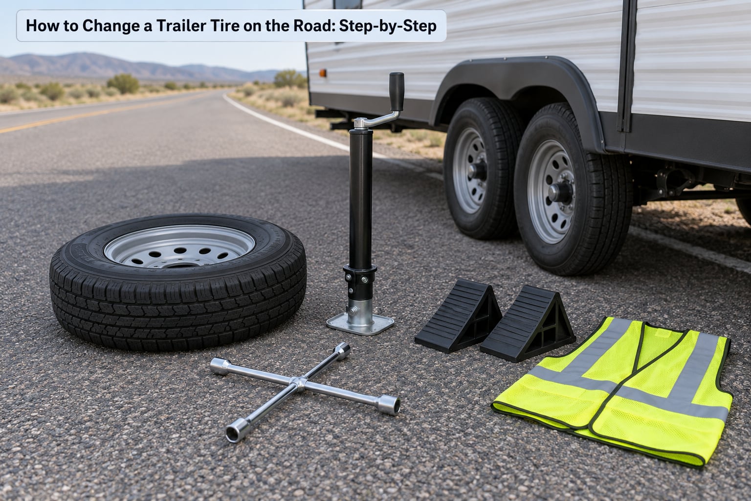 How to Change a Trailer Tire on the Road: Step-by-Step