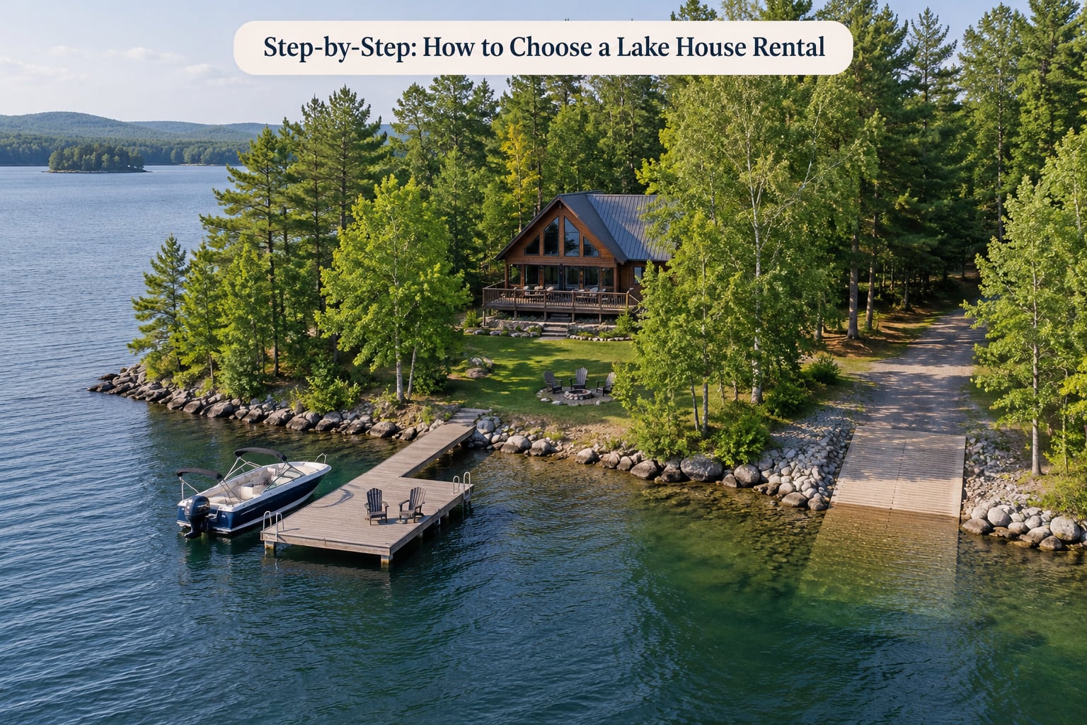 Step-by-Step: How to Choose a Lake House Rental