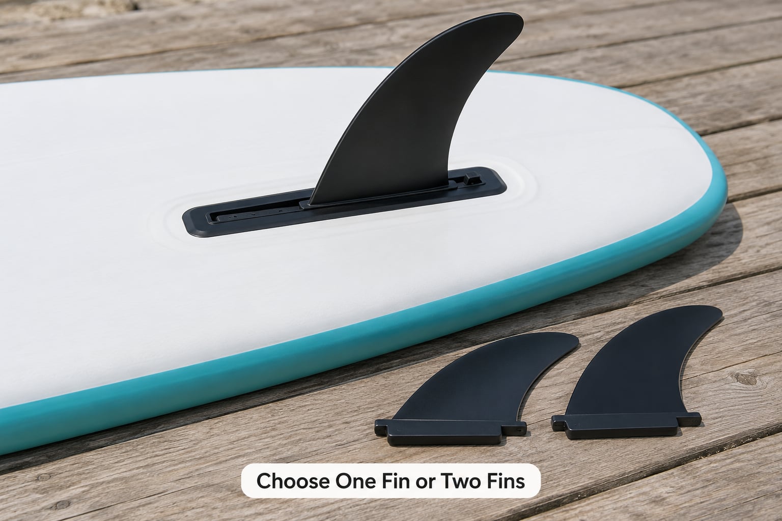 Choose One Fin or Two Fins