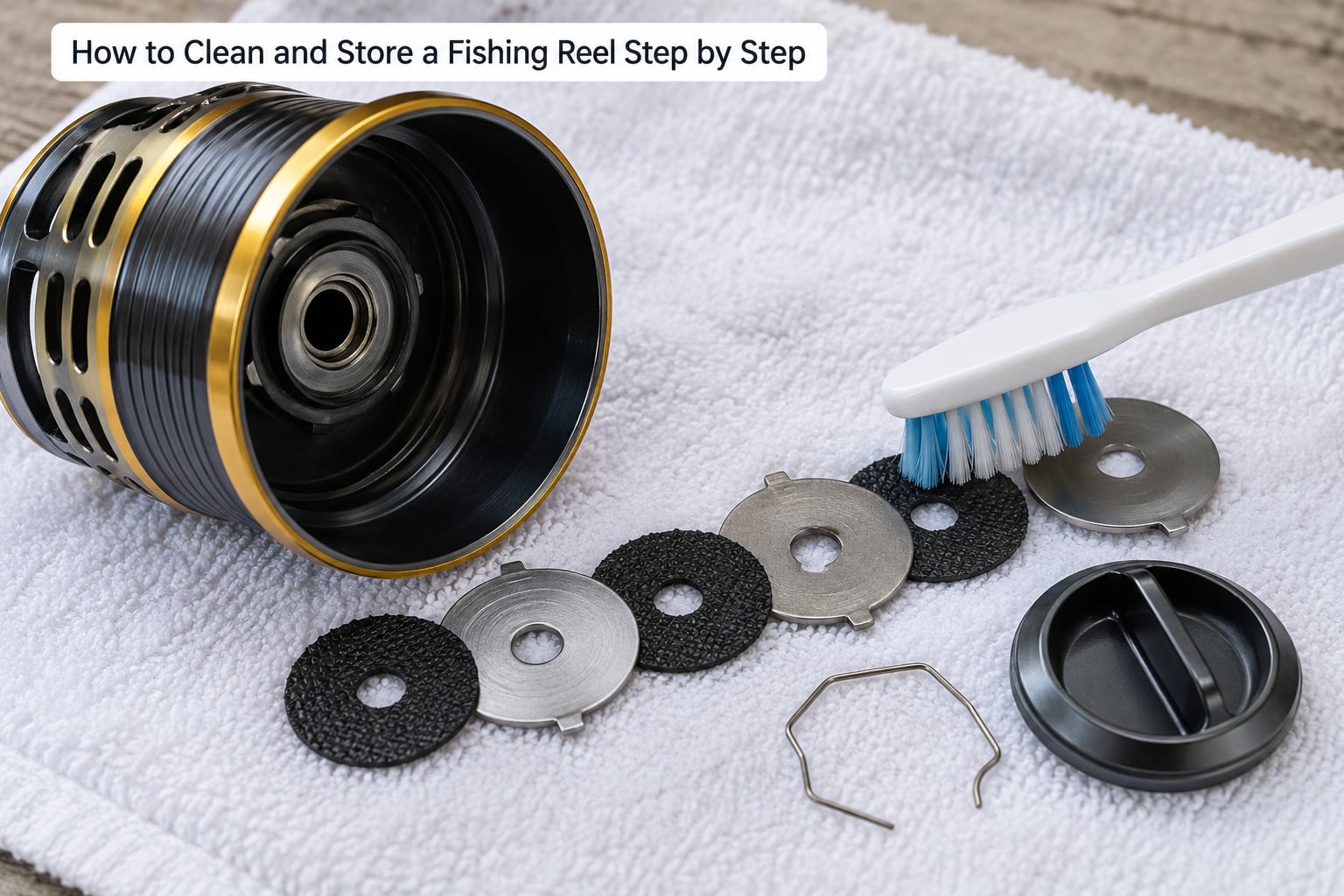 How to Clean and Store a Fishing Reel Step by Step