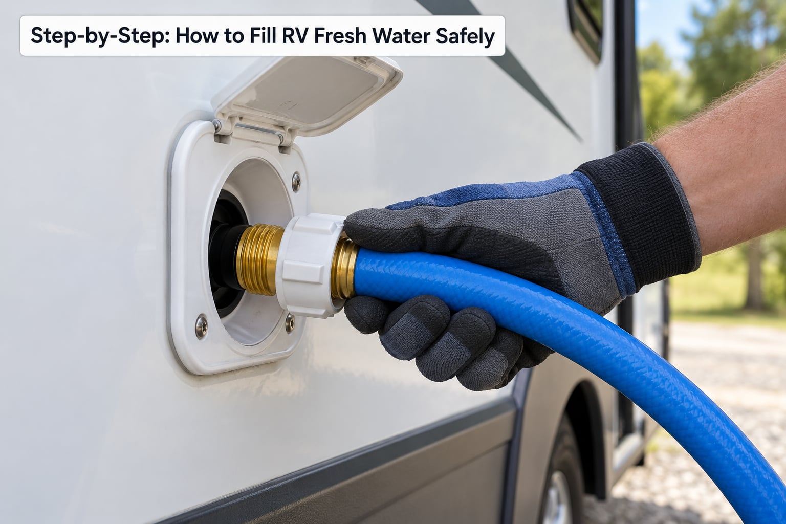 Step-by-Step: How to Fill RV Fresh Water Safely
