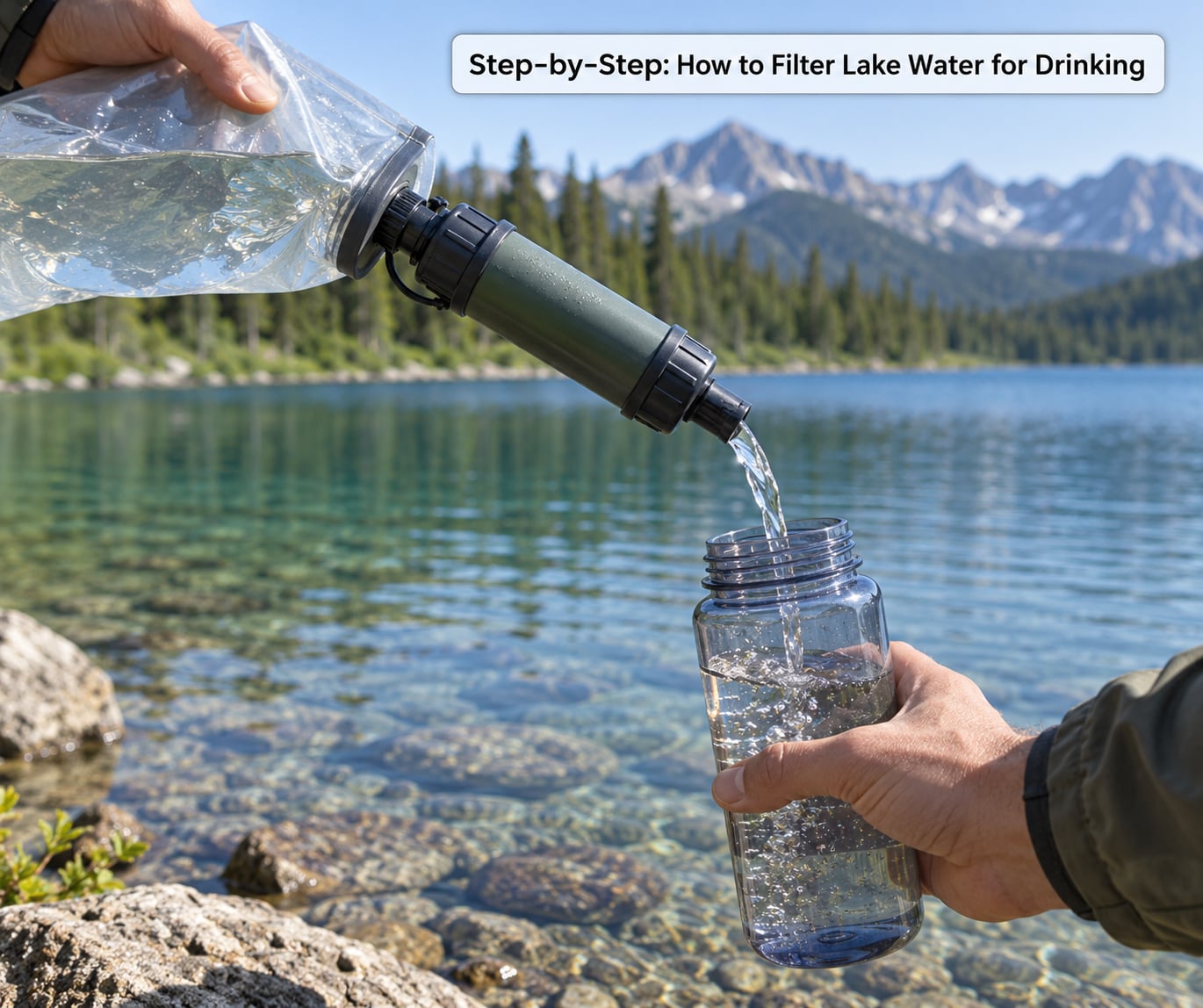 Step-by-Step: How to Filter Lake Water for Drinking