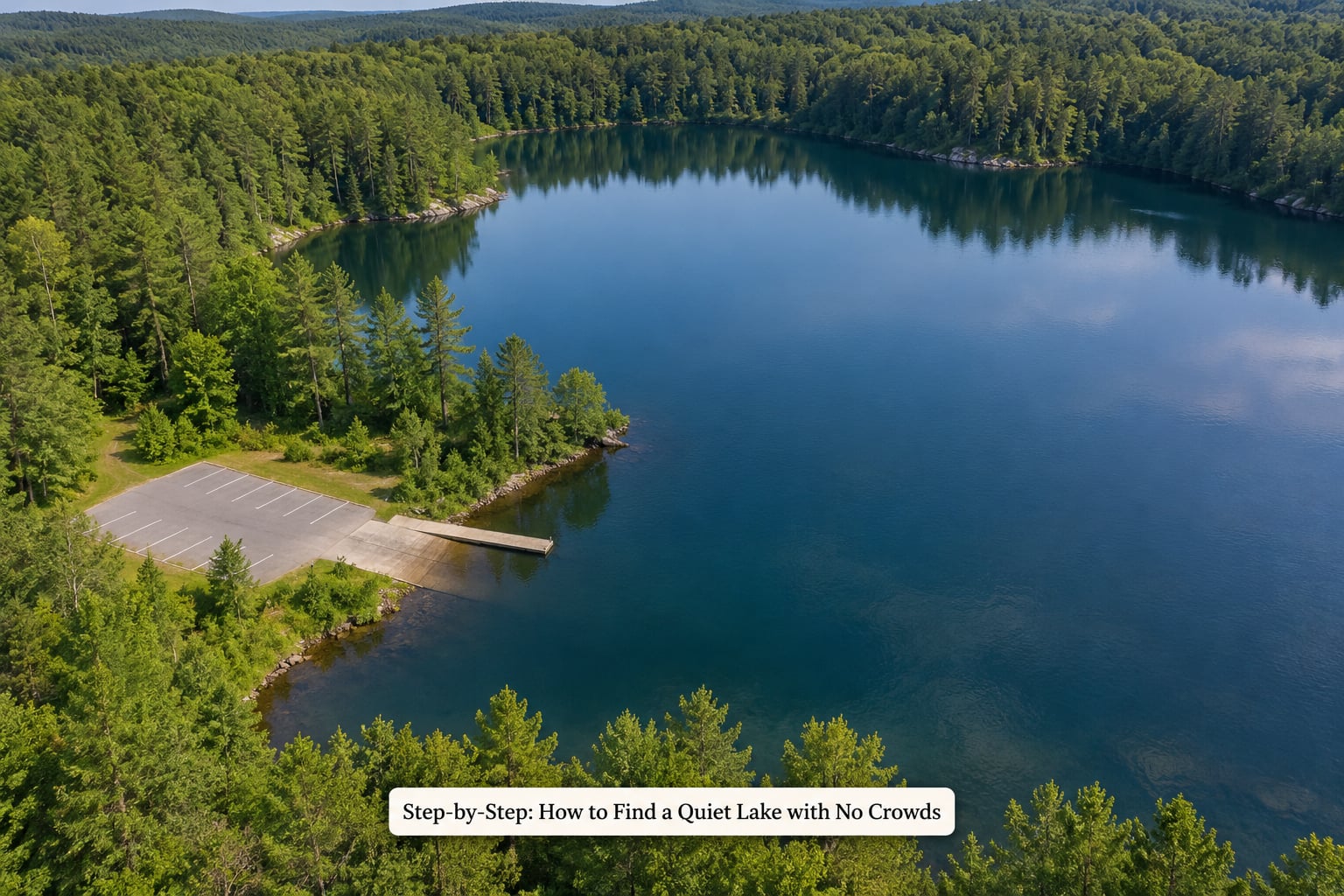Step-by-Step: How to Find a Quiet Lake with No Crowds