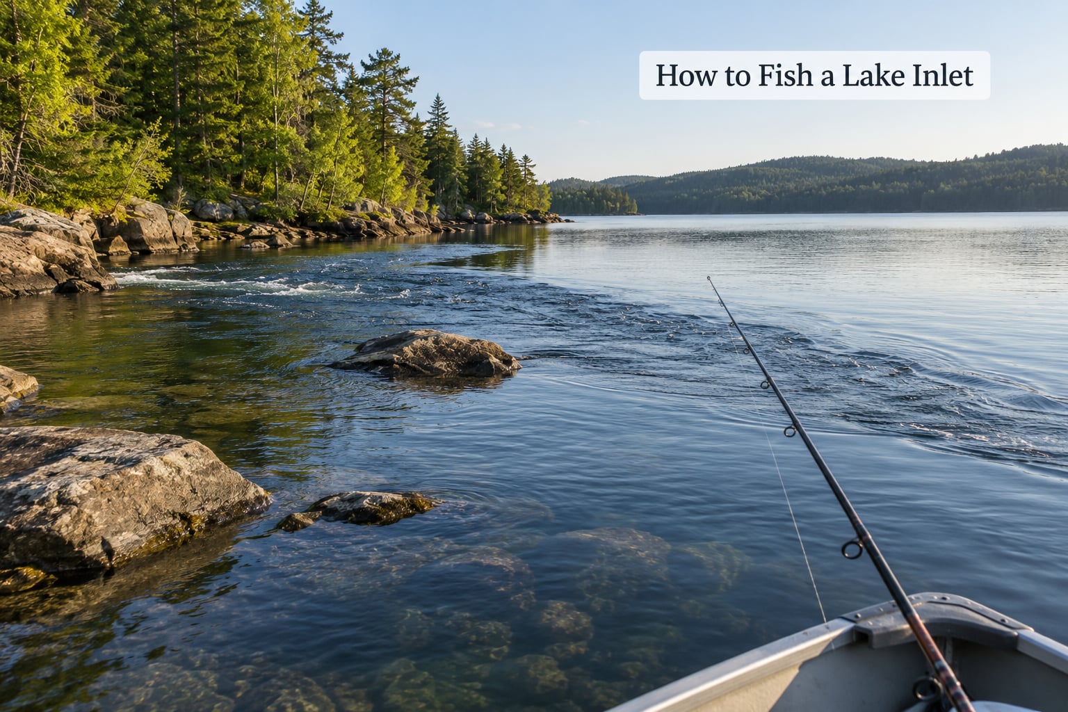 How to Fish a Lake Inlet