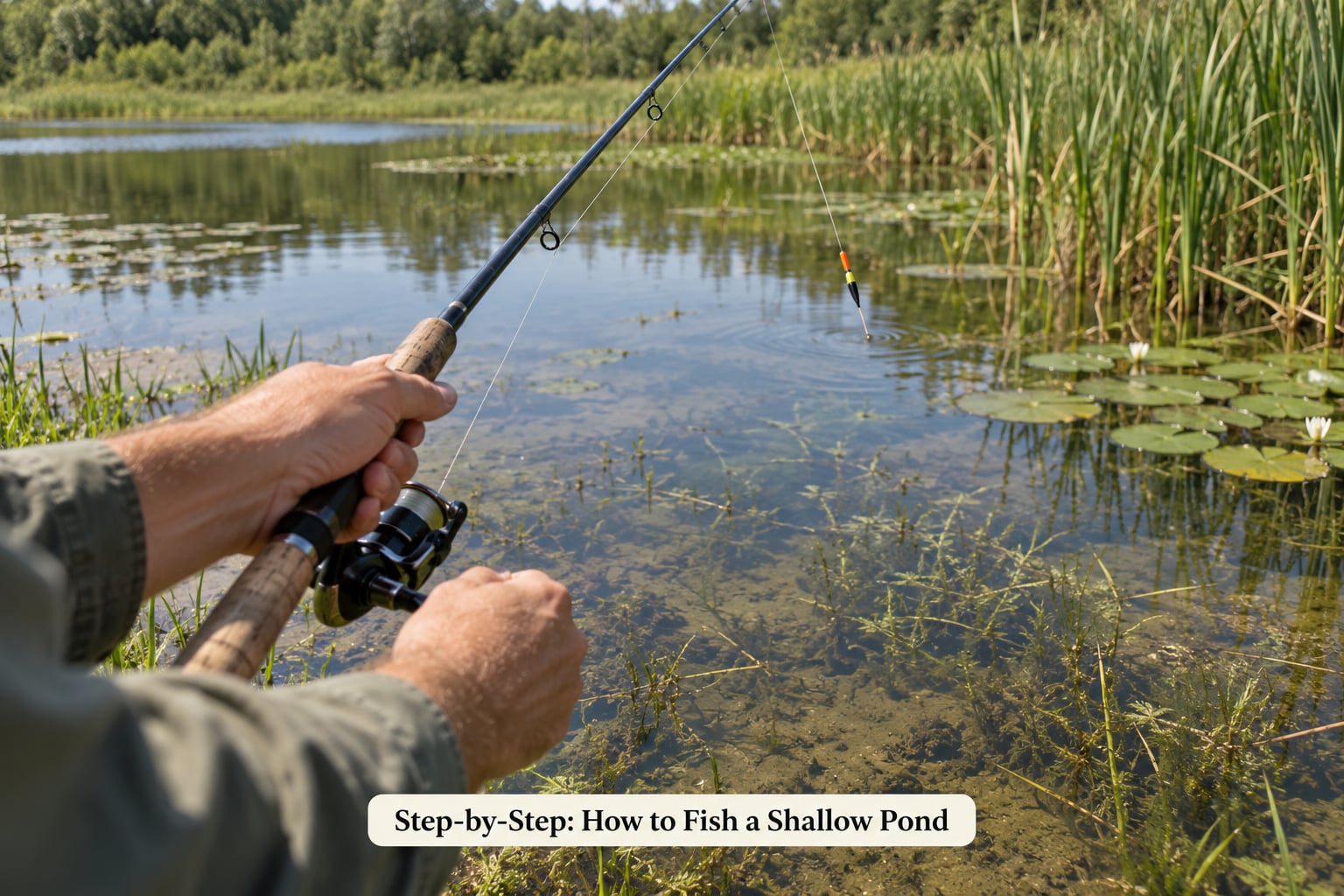 Step-by-Step: How to Fish a Shallow Pond