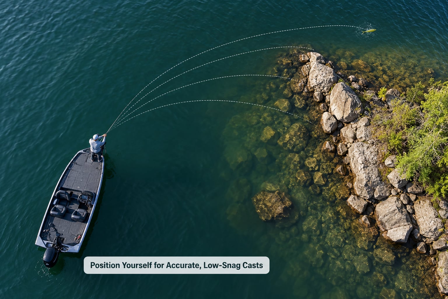 Position Yourself for Accurate, Low-Snag Casts